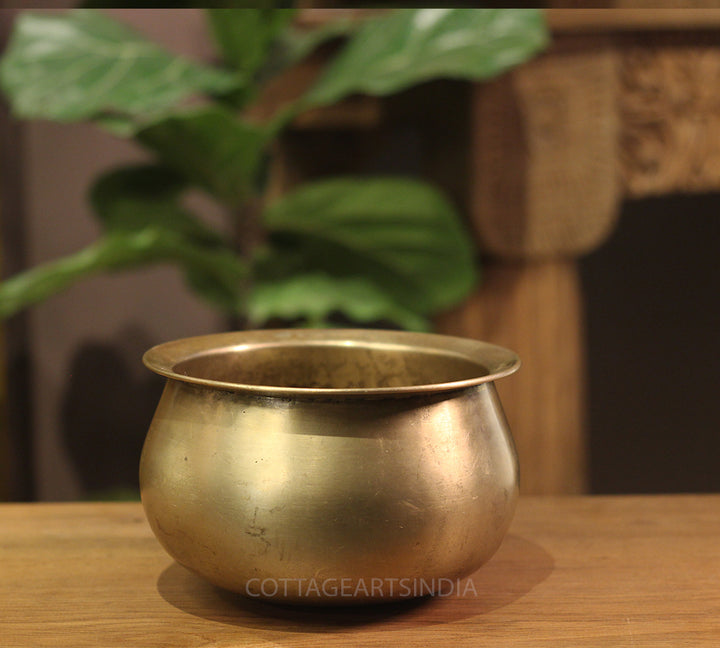 Brass  Vintage Pot