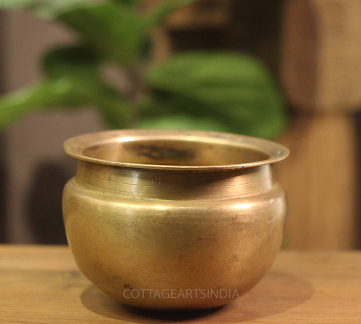 Brass  Vintage Pot