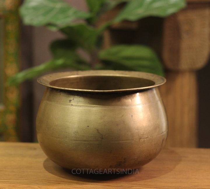 Brass  Vintage Pot