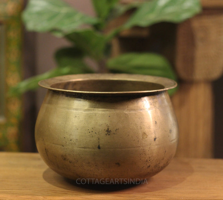 Brass  Vintage Pot