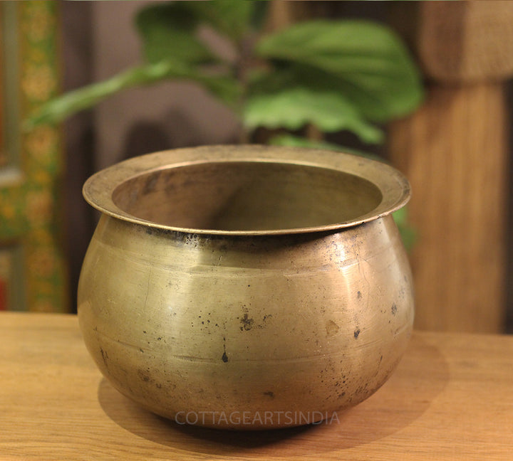 Brass  Vintage Pot