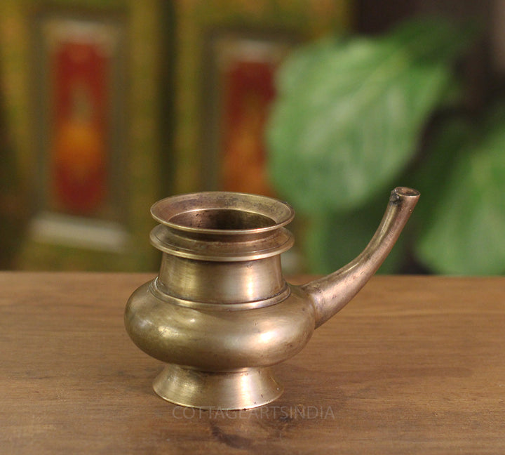 Brass  Vintage Pot