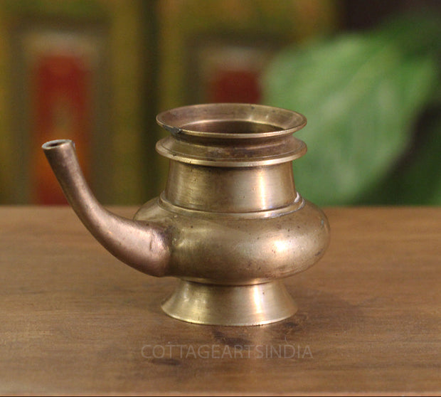 Brass  Vintage Pot