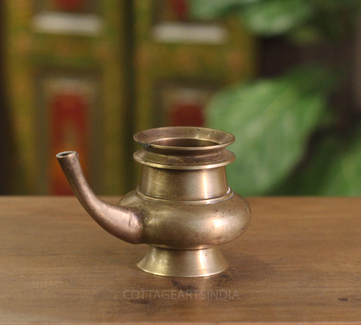 Brass  Vintage Pot
