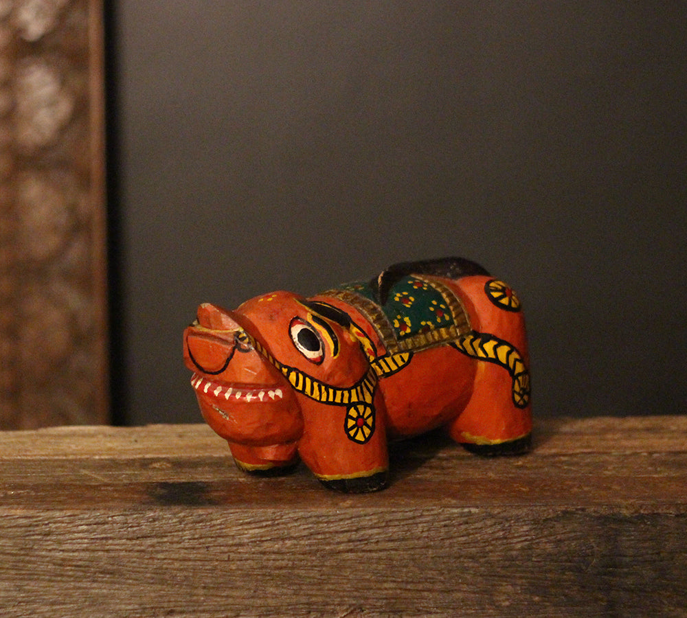 Vintage Bhuta Figure- Nandi Bull
