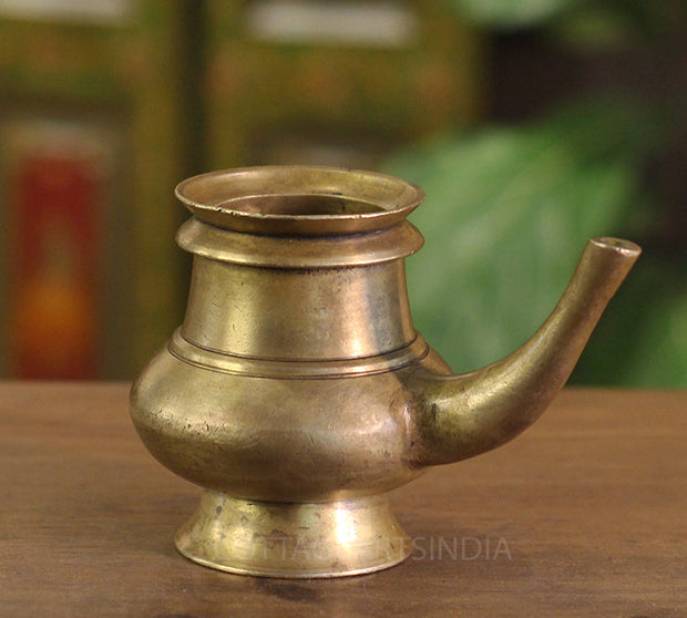Brass  Vintage Pot