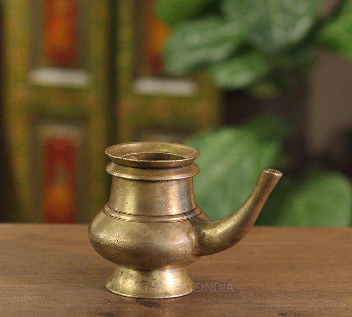 Brass  Vintage Pot