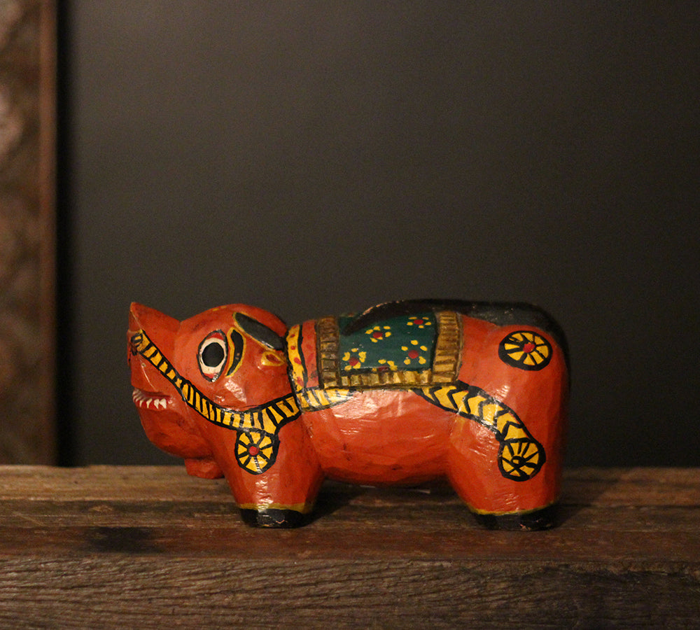 Vintage Bhuta Figure- Nandi Bull