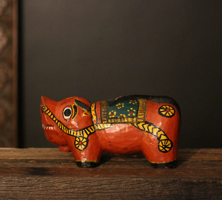 Vintage Bhuta Figure- Nandi Bull