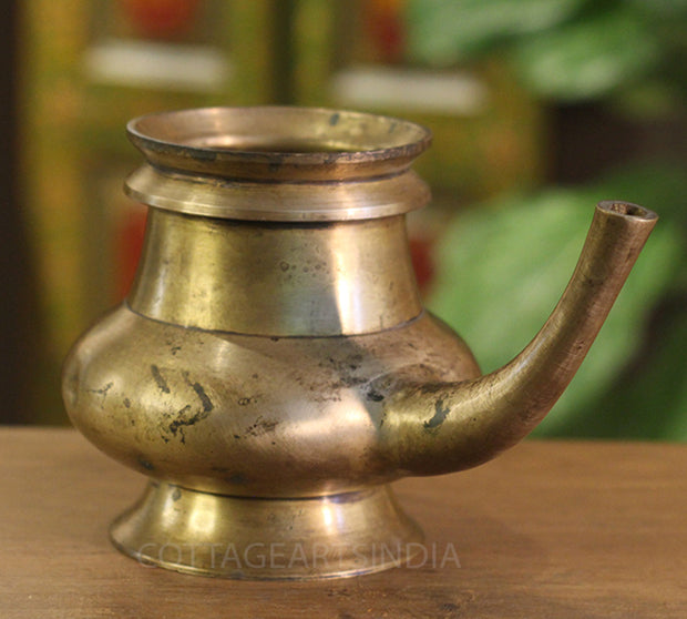 Brass  Vintage Pot