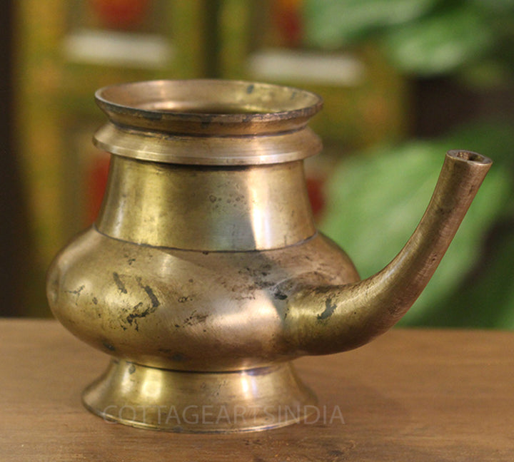 Brass  Vintage Pot