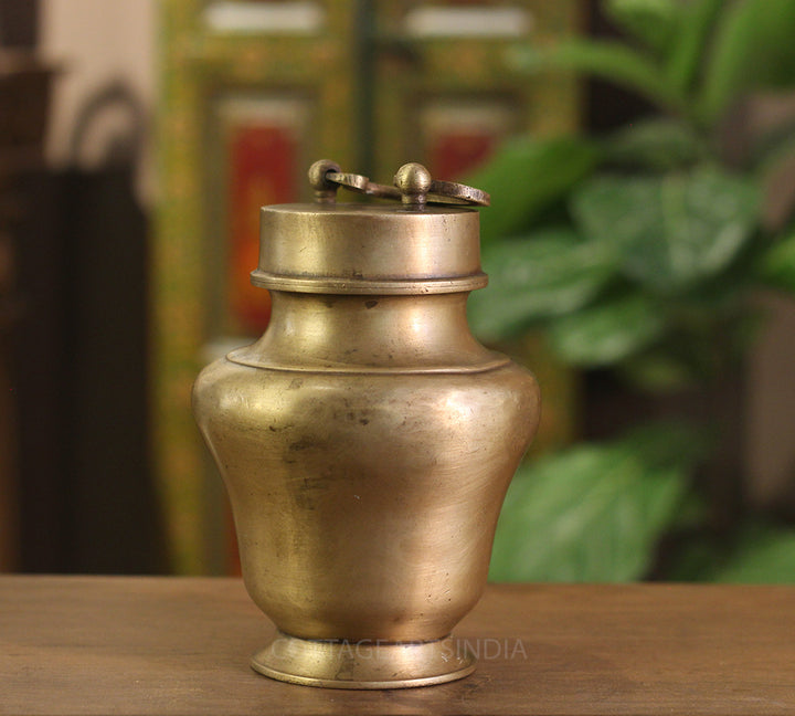 Brass  Vintage Pot