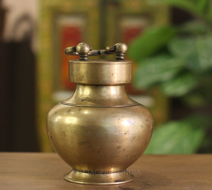 Brass  Vintage Pot