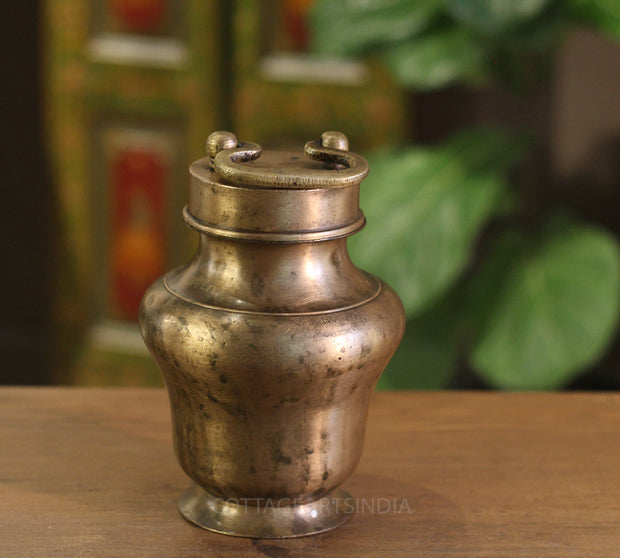 Brass  Vintage Pot