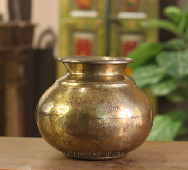 Brass  Vintage Pot