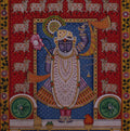 Shrinath ji and Cows Pichwai Painting