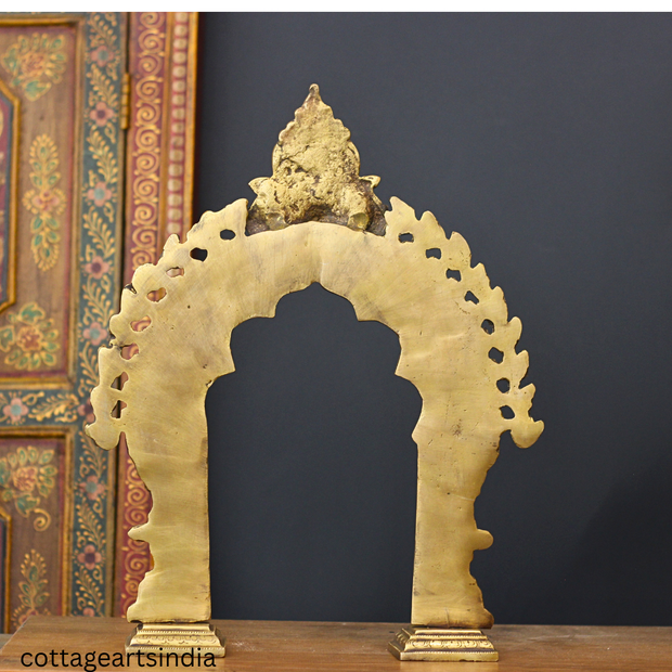 Brass Prabhawali Kirtmukha