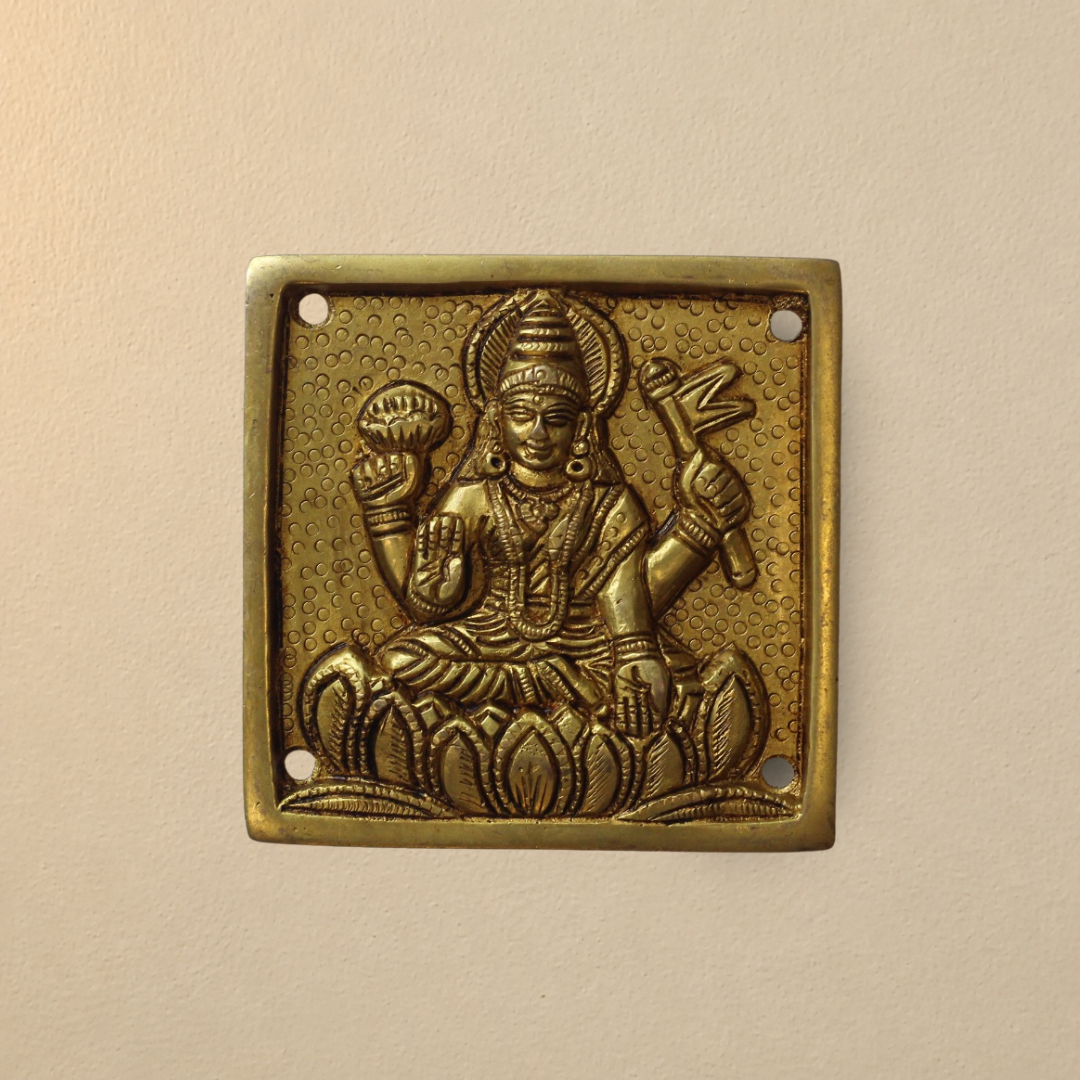 Brass Ashta Lakshmi Wall Hanging (Set of 8 Lakshmi) For Pooja Room
