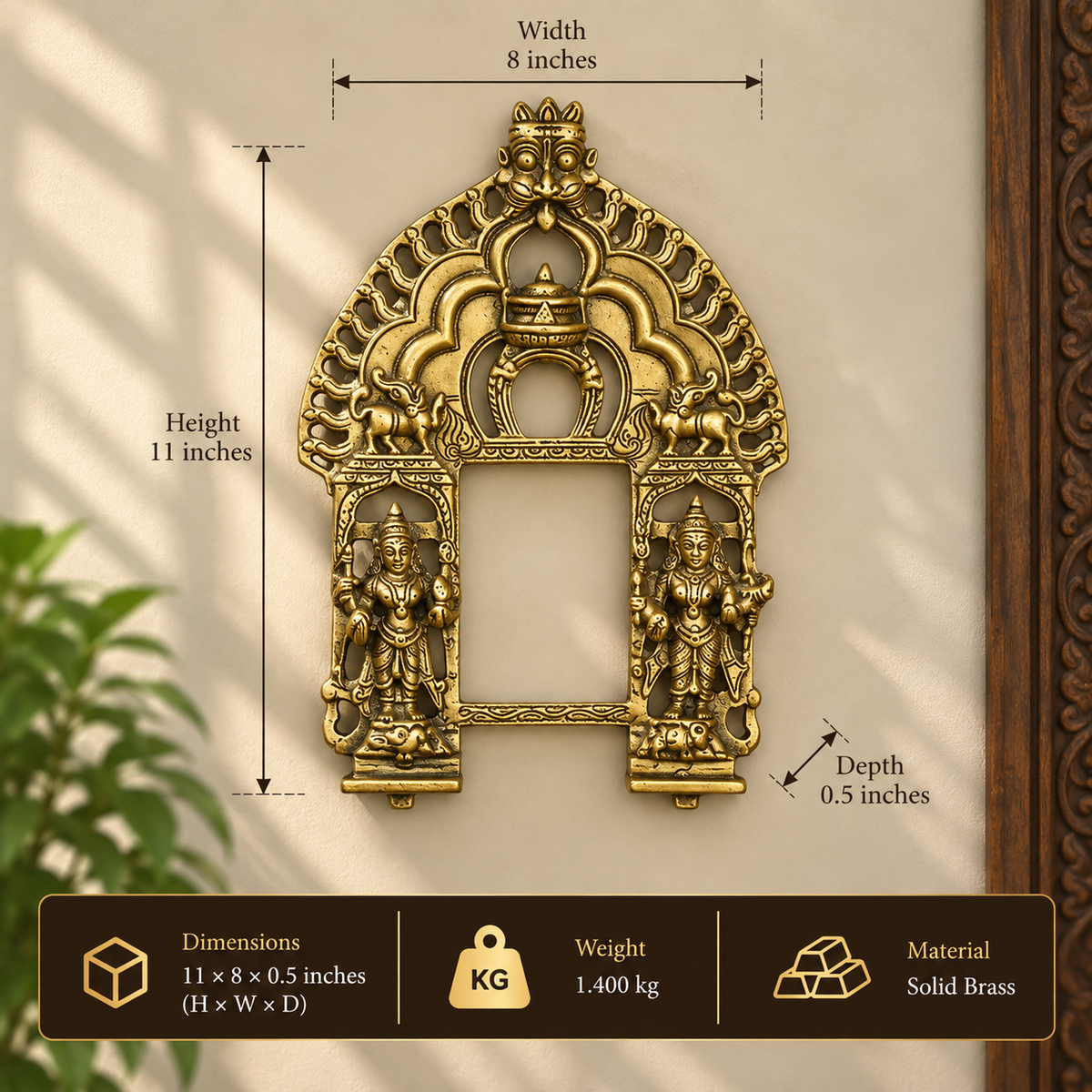 Brass Laxmi Prabhawali