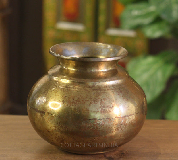 Brass  Vintage Pot