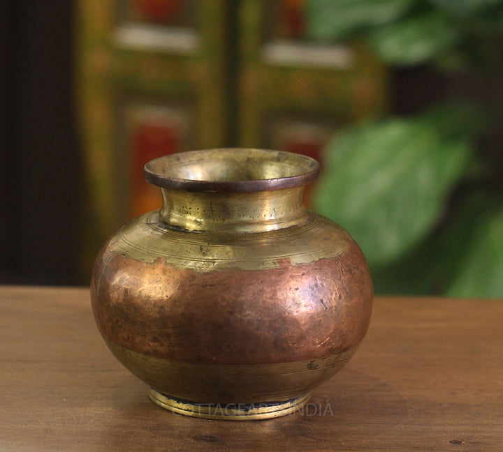 Brass  Vintage Pot
