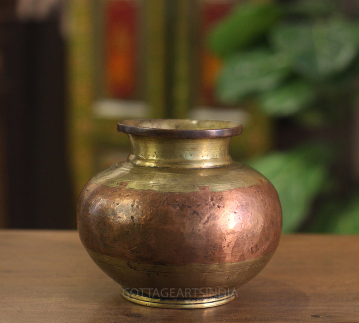 Brass  Vintage Pot