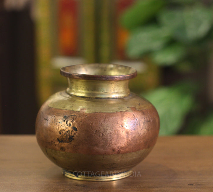 Brass  Vintage Pot
