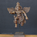 Wooden Garuda Divine Protector Idol