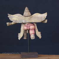 Vintage Wooden Garuda Sculpture