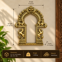 Brass Twin Yali Prabhawali
