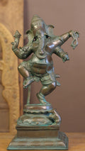 Bronze Finished Brass Dancing Ganesh