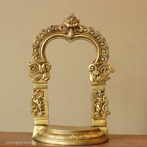 Traditional Prabhavali Tiruvasi | South Indian Temple Aureole