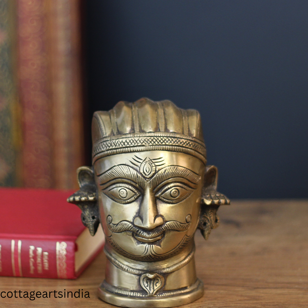 Brass Shiva Mukhlingam Idol