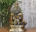 Brass Hanuman Meditative Posture