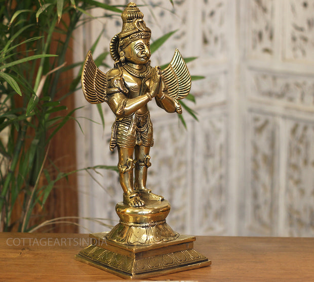 Brass Garuda Standing 15"