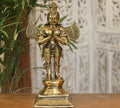 Brass Garuda Standing 15"