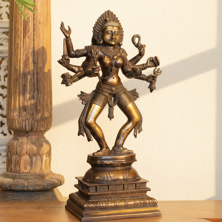 Brass Kali Statue 23"
