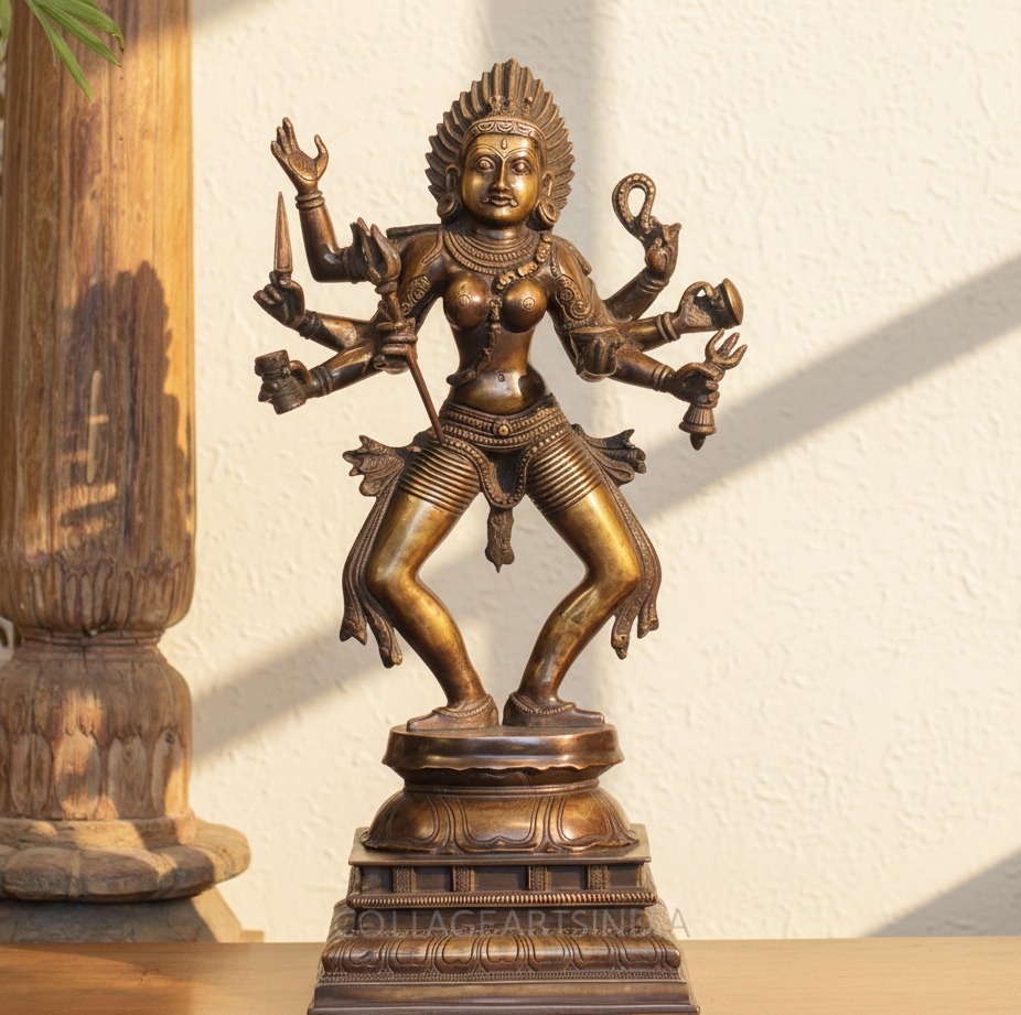 Brass Kali Statue 23"