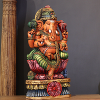 Wooden Ganesh 24"