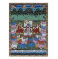 Hand-Painted Shrinathji Pichwai Painting | Krishna with Cows & Gopis