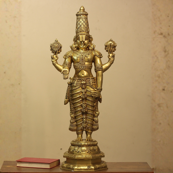 Brass Tirupati Balaji 34"