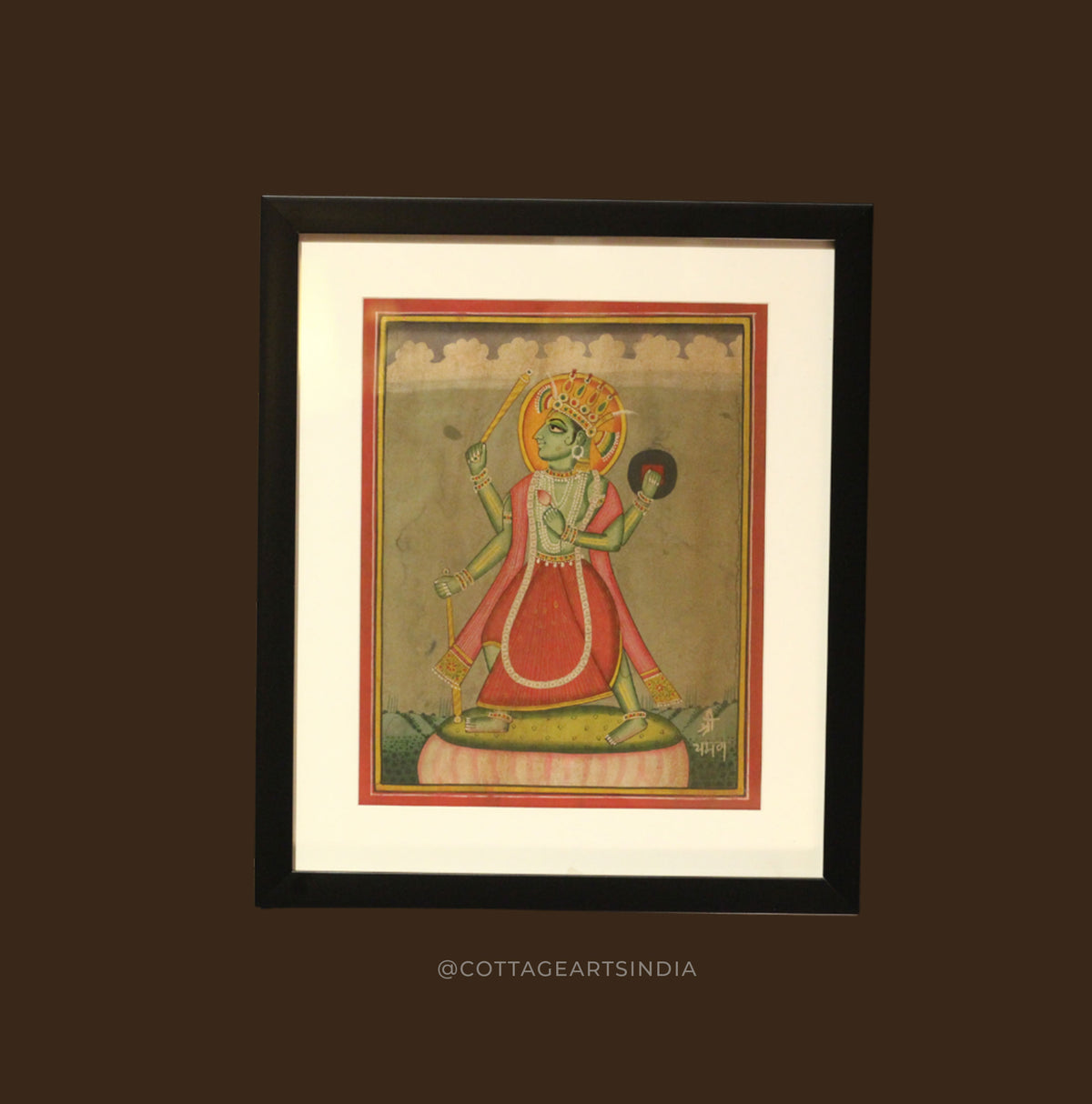 Dashavatara of Lord Vishnu (set of 13) – Pahari Miniature Painting