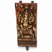 Vintage Wood Ganesh Ji