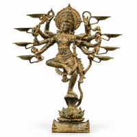 Balinese Bronze Dancing Krishna 25"
