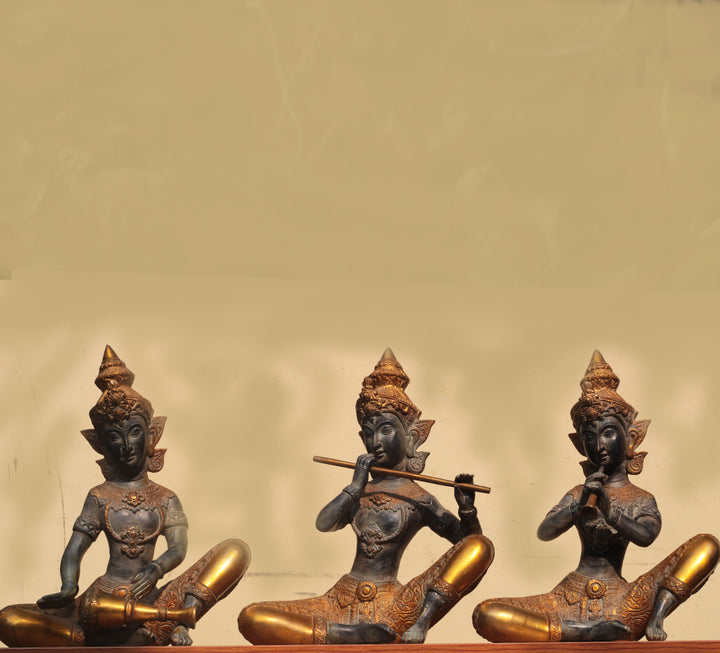 Brass Musicians Antique Gold