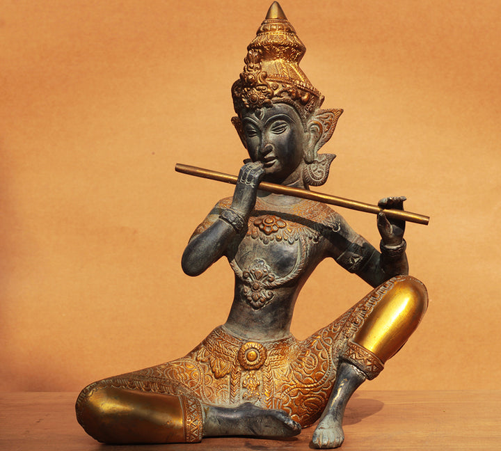 Brass Musicians Antique Gold