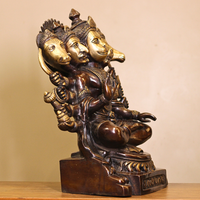 Brass Panchmukhi Hanuman 16"inches