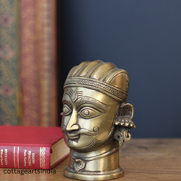 Brass Shiva Mukhlingam Idol