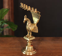 Brass Peacock Incense Holder