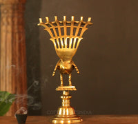 Brass Peacock Incense Holder